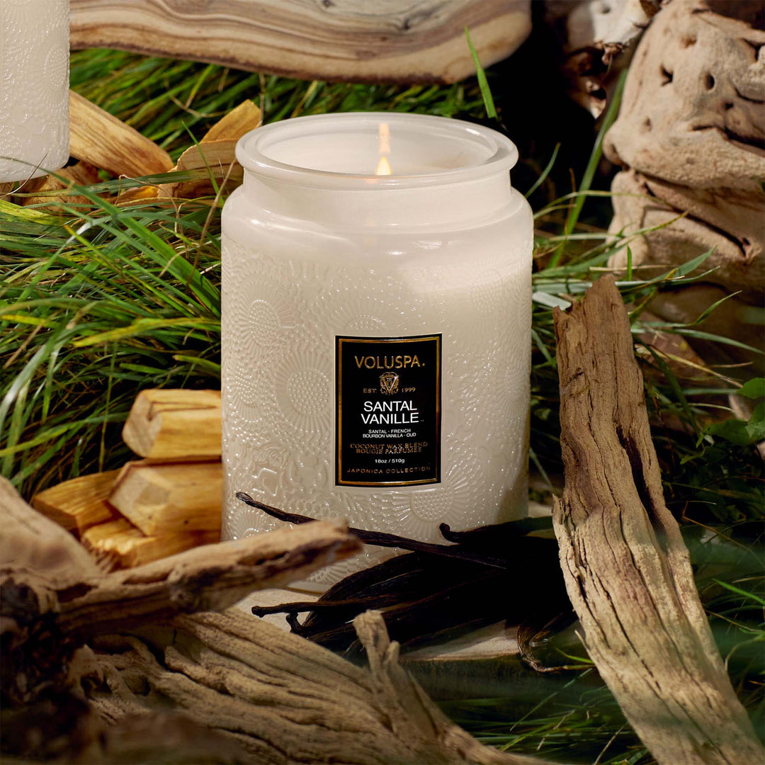Santal Vanille Large Jar Candle