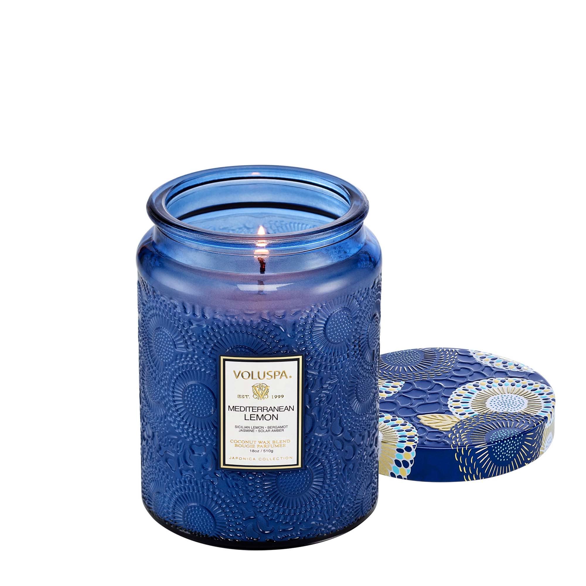 Mediterranean Lemon Large Jar Candle – Cos Bar