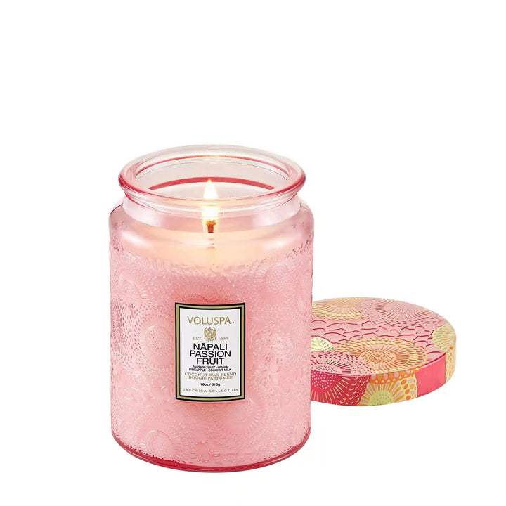 Napali Passion Fruit Large Jar Candle