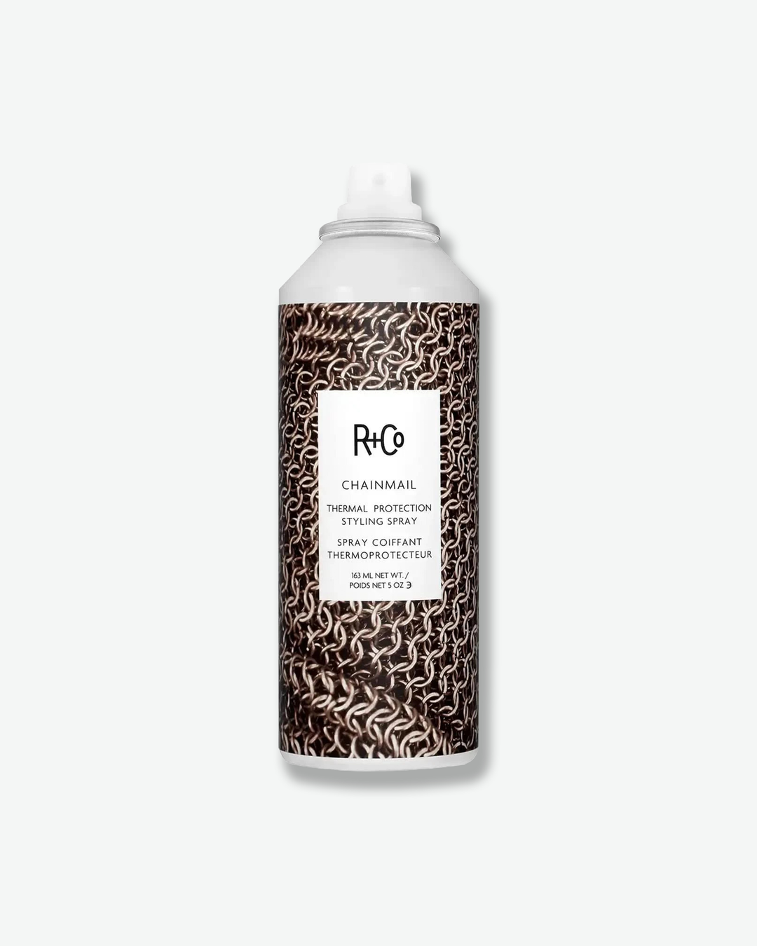 Shield strands with this fine finishing spray, featuring 450°F heat protection. It offers flexible hold and leaves hair feeling soft and gleaming with silky shine.