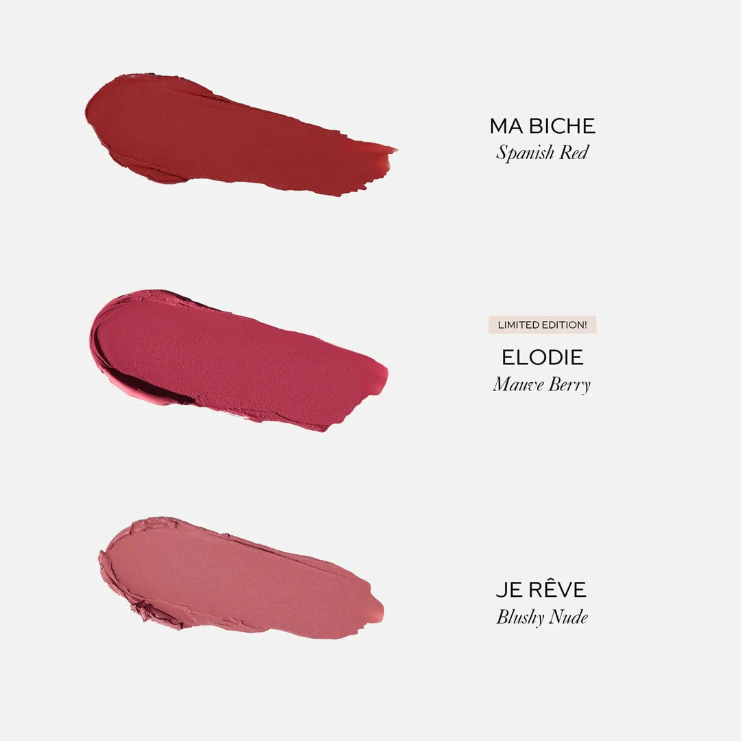 Petite Lip Suede Matte Lipstick Trio