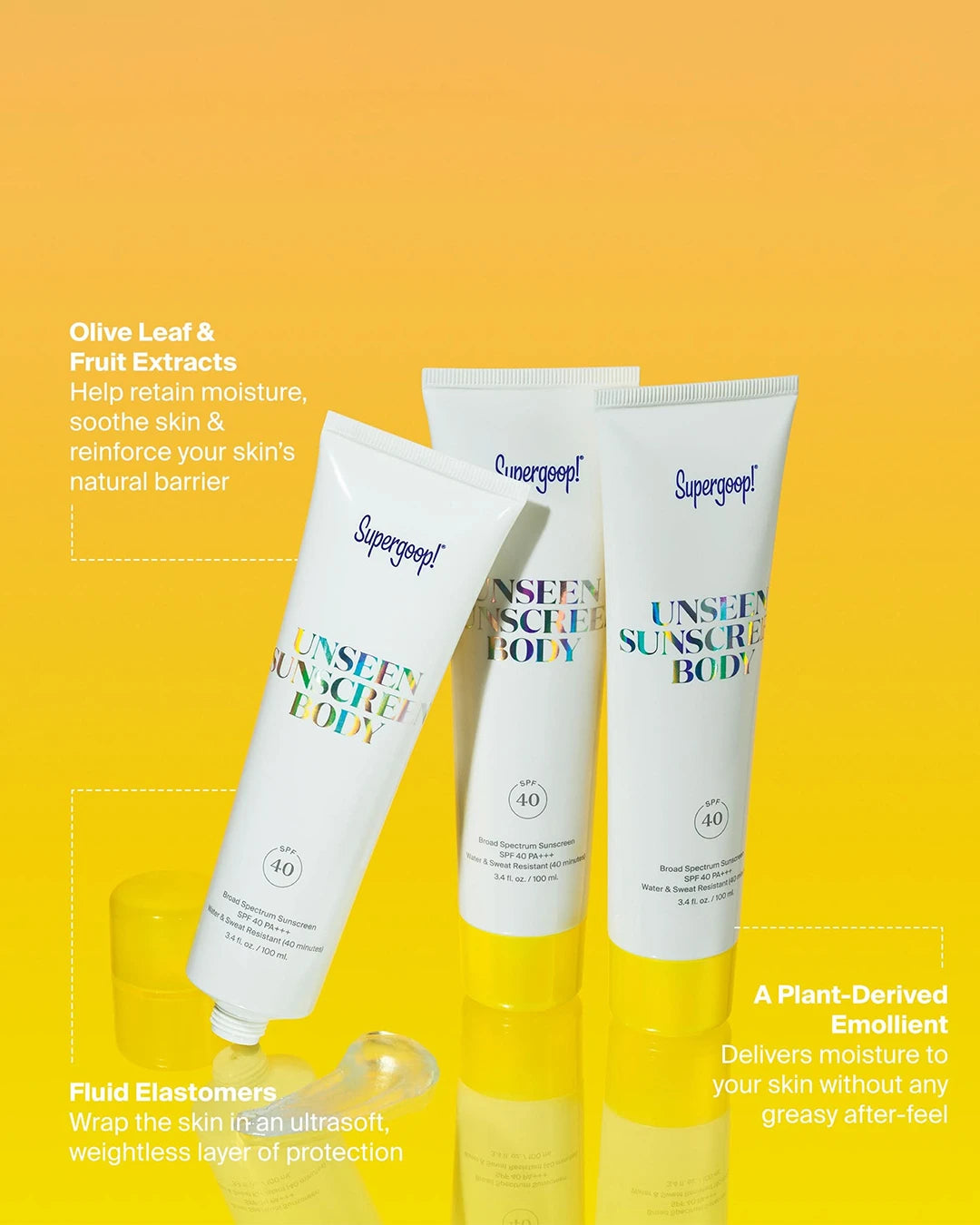 Unseen Sunscreen Body SPF 40