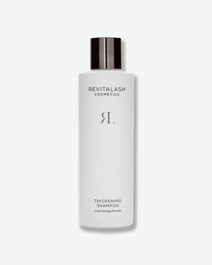 Revitalash Thickening Shampoo bottle on a white background