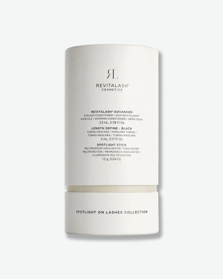 Revitalash cosmetic product packaging on a white background