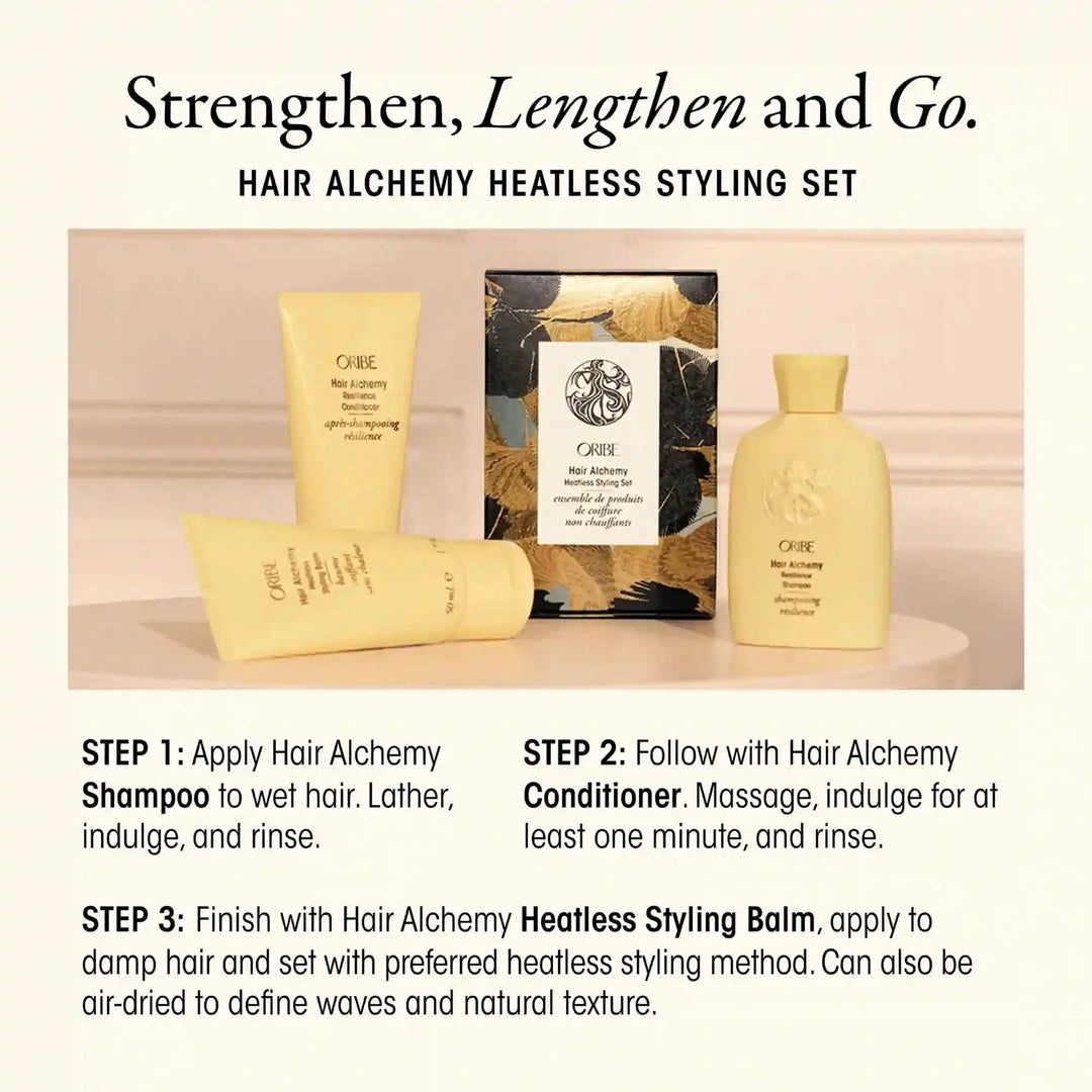 Hair Alchemy Heatless Styling Set