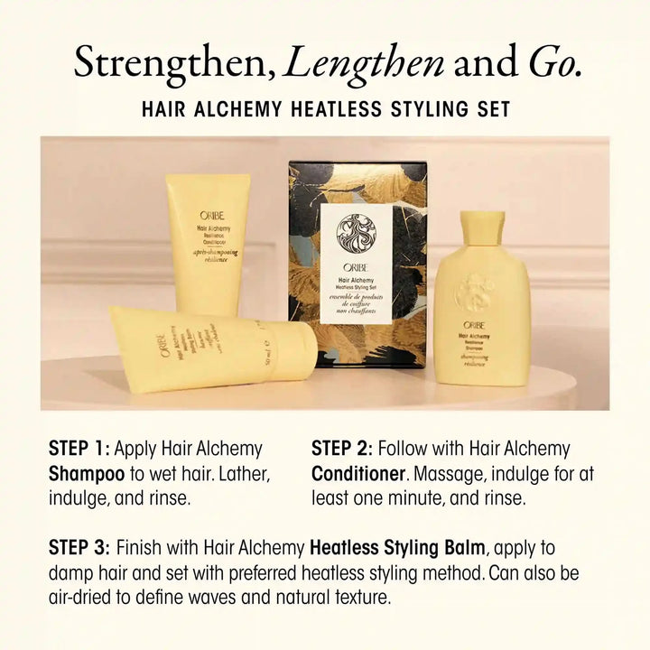 Hair Alchemy Heatless Styling Set