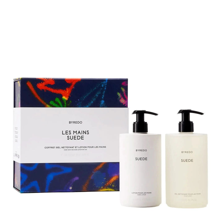 Suede Hand Set