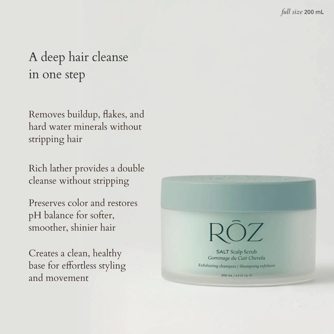 Salt Scalp Scrub Exfoliating Shampoo