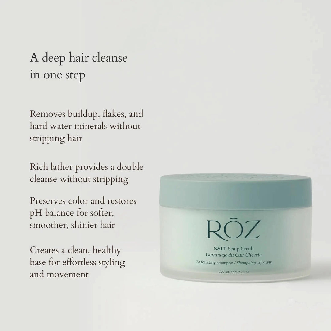 Salt Scalp Scrub Exfoliating Shampoo