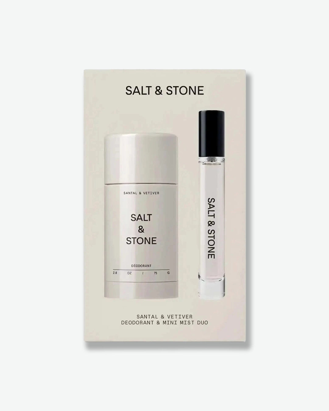 Santal & Vetiver Deodorant + Mini Mist Duo