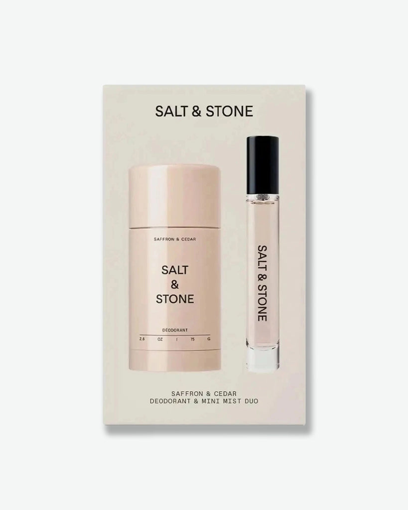 Saffron & Cedar Deodorant + Mini Mist Duo – Cos Bar