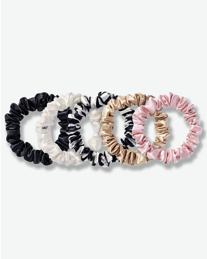 Midi Scrunchie Multi 5pk