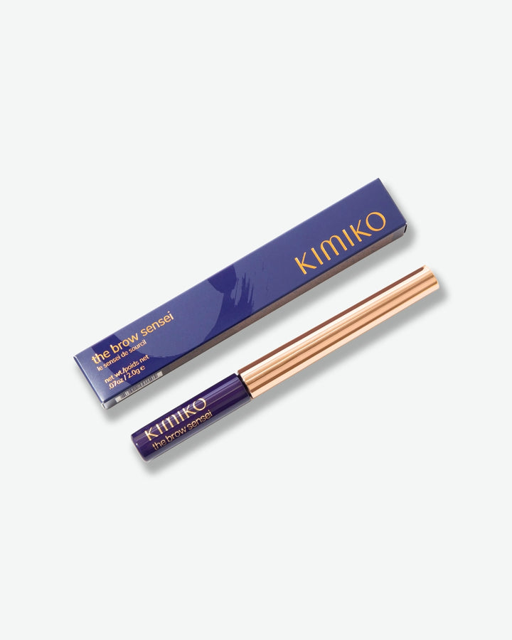 Kimiko brow pencil with packaging on a white background
