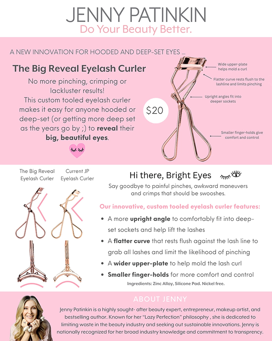The Big Reveal Eyelash Curler For Hooded & Deep Set Eyes