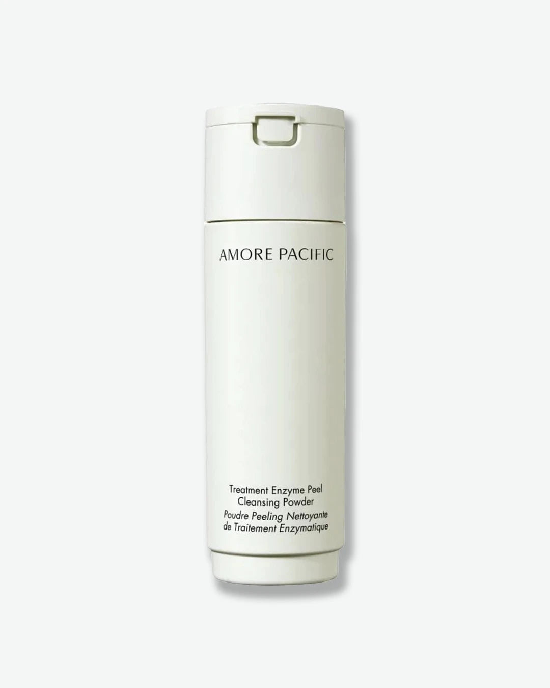White bottle of Amore Pacific Treatment Enzyme Peel Cleansing Powder on a white background
