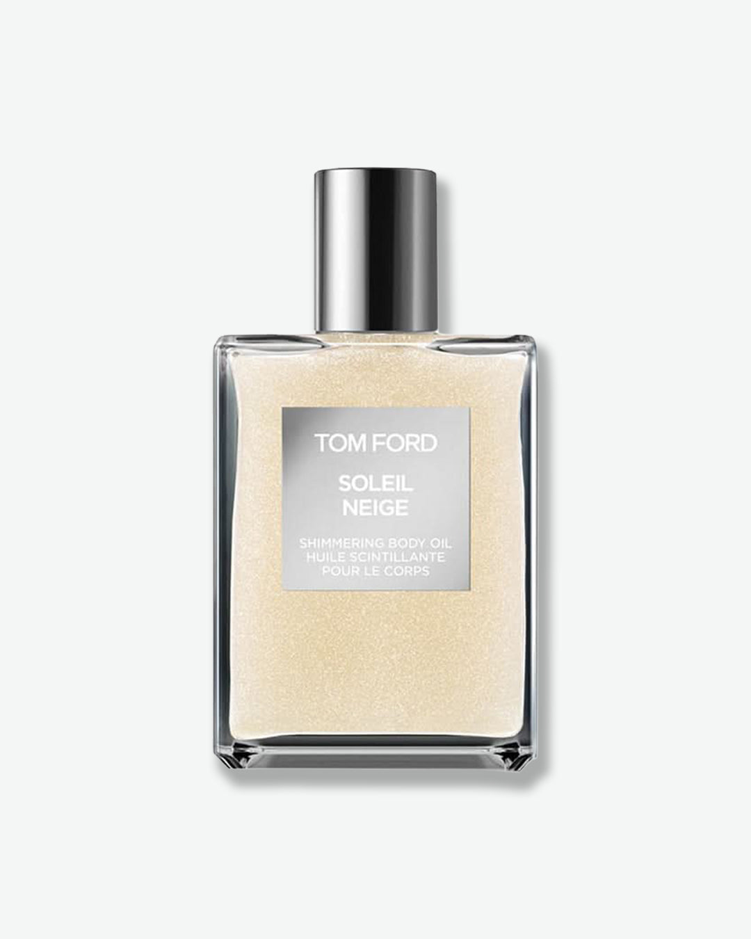 Tom Ford SOLEIL NEIGE perfume bottle on a white background