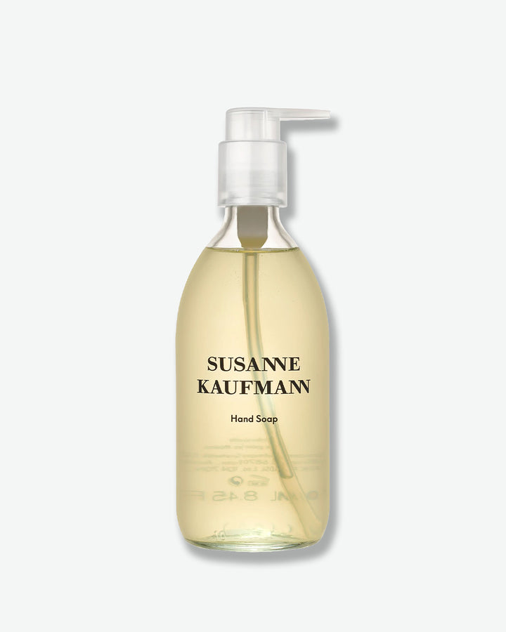 Susanne Kaufmann hand soap bottle on a white background