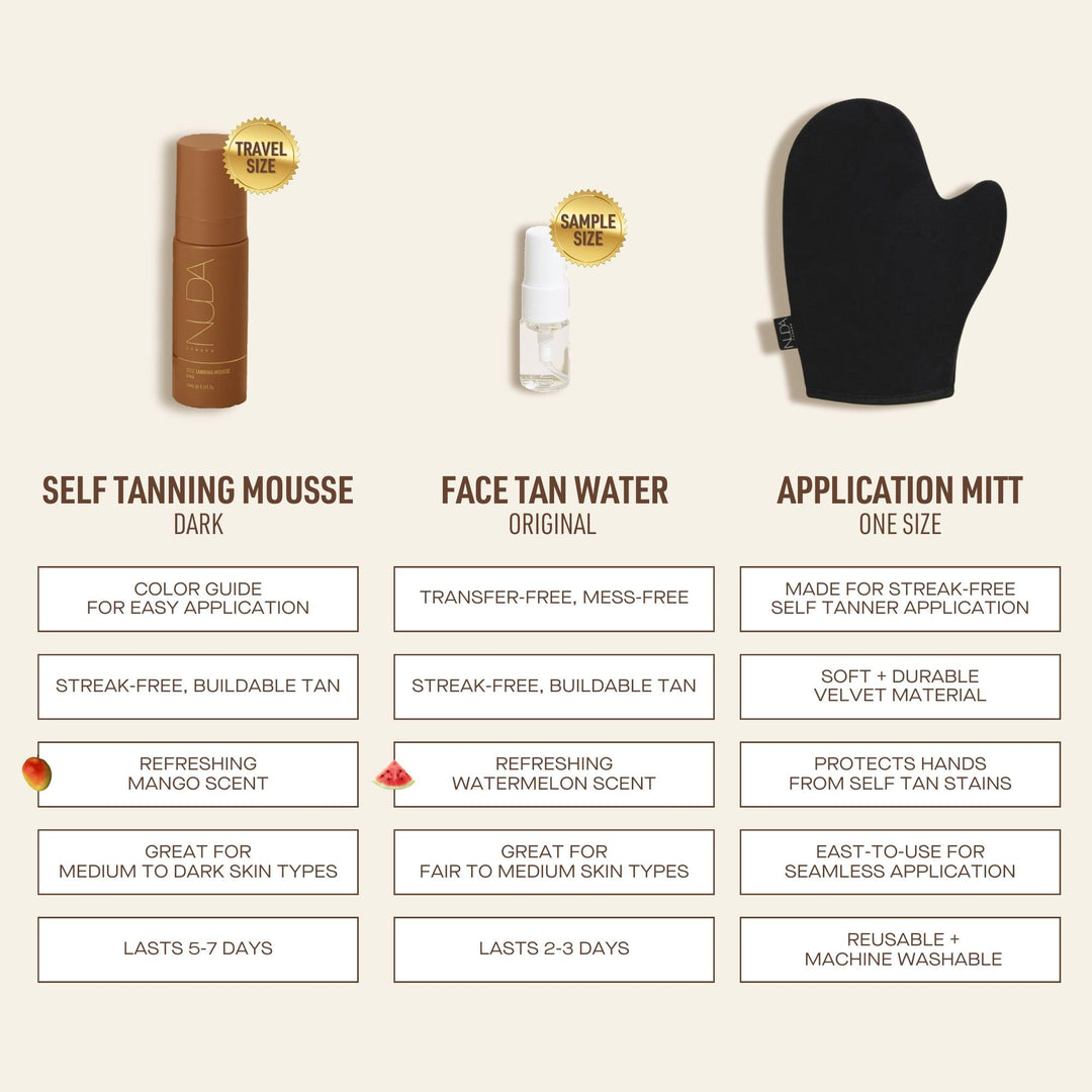 Self Tan Travel Kit