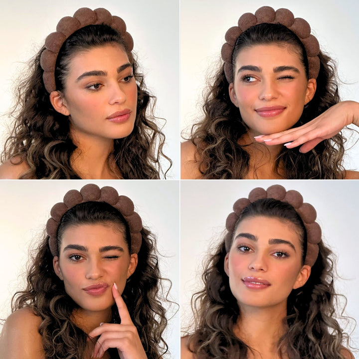 GRWM Terry Headband - Caramel