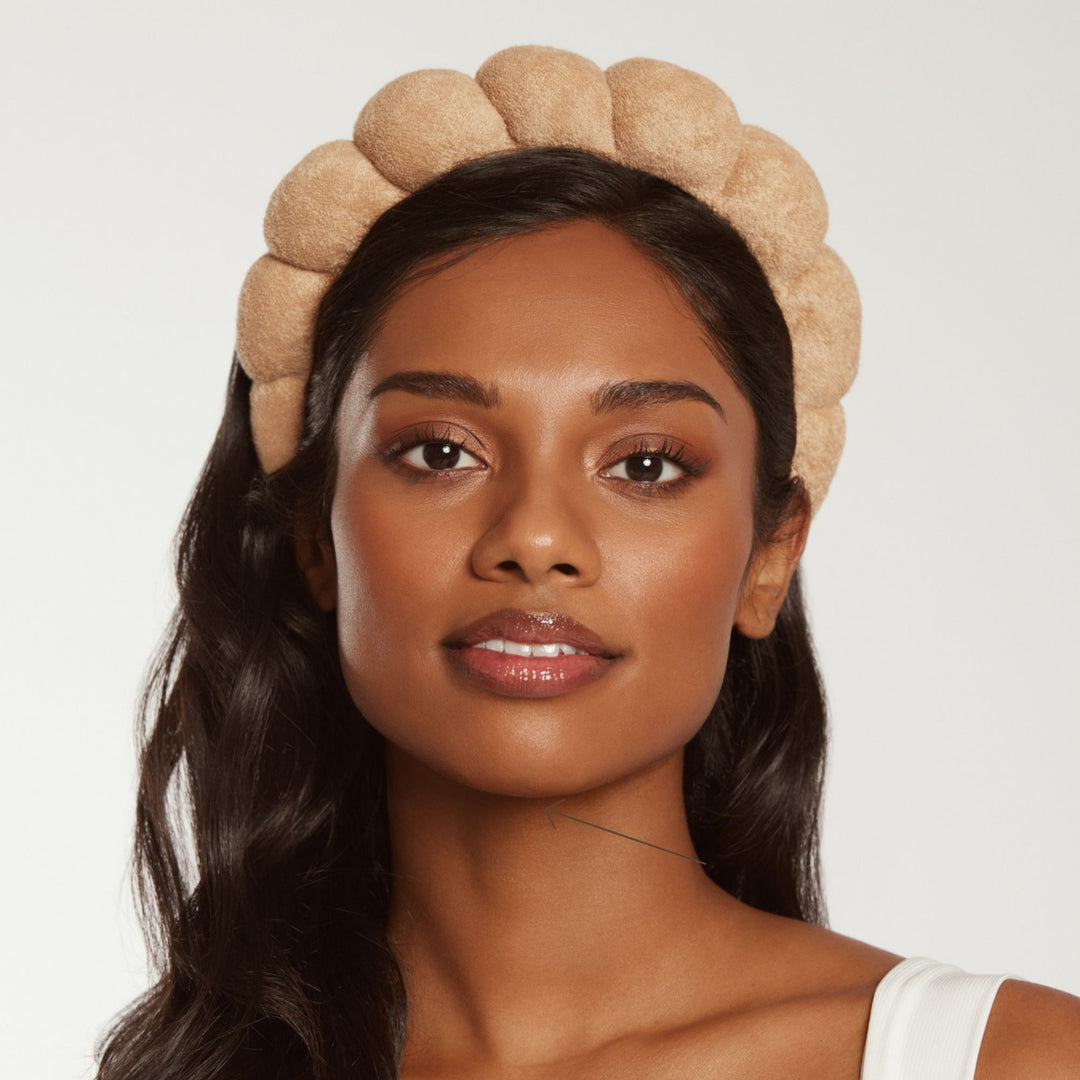 GRWM Terry Headband - Caramel