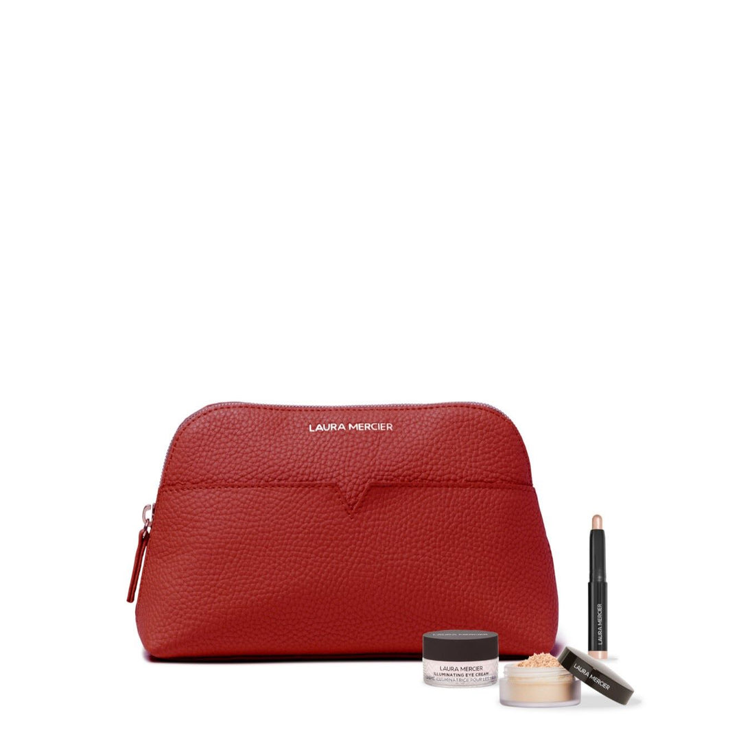 The Red Bag gift. Yours with $100 LAURA MERCIER purchase