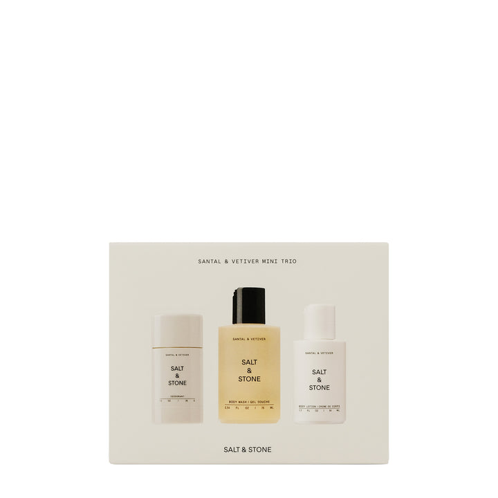 Mini Body Trio Discovery Set - Santal & Vetiver