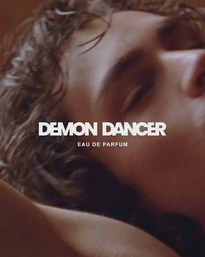 Video of a man dancing for a Demon Dancer Eau de Parfum Campaign
