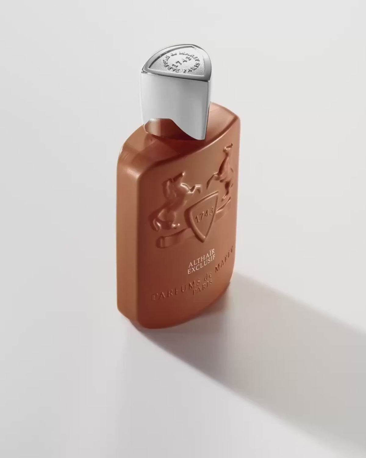 Althair Exclusif Eau de Parfum Botlle rotating