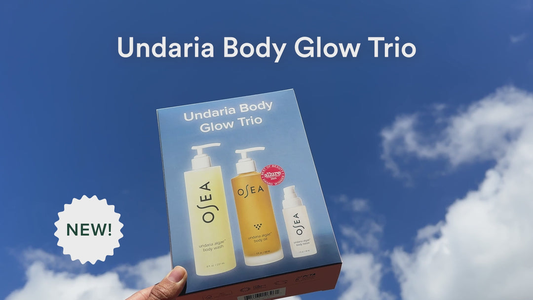 Undaria Body Glow Trio