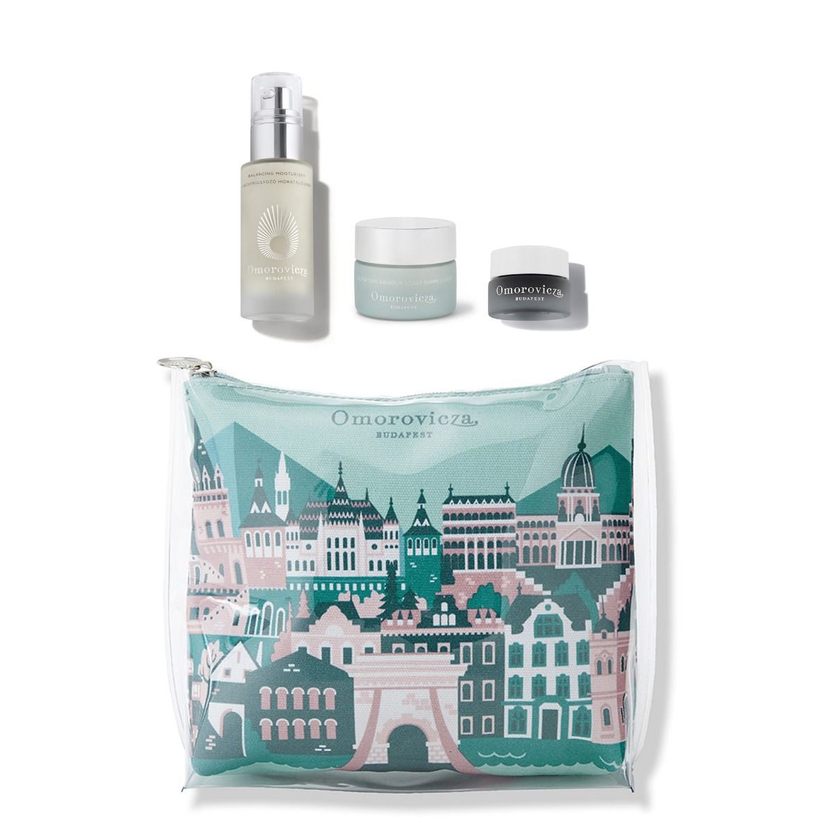 Budapest Cityscape Cosmetic  Bag