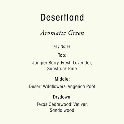 Desertland Scented Candle
