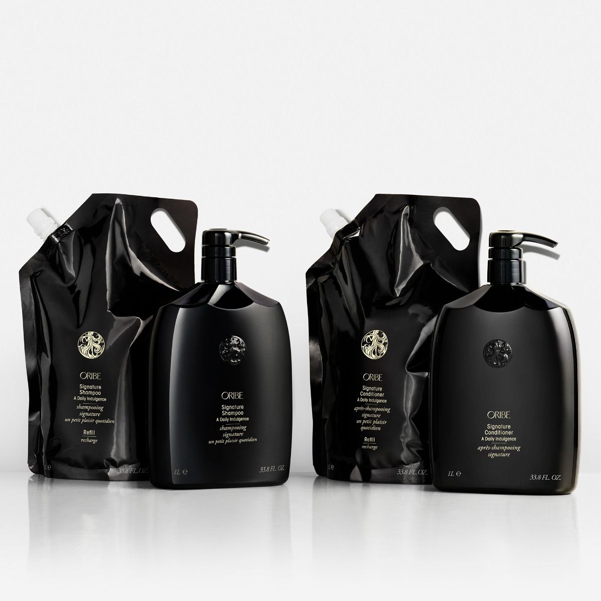 ORIBE Signature hotsell Shampoo 8.5 fl oz and Conditioner 6.8 fl oz