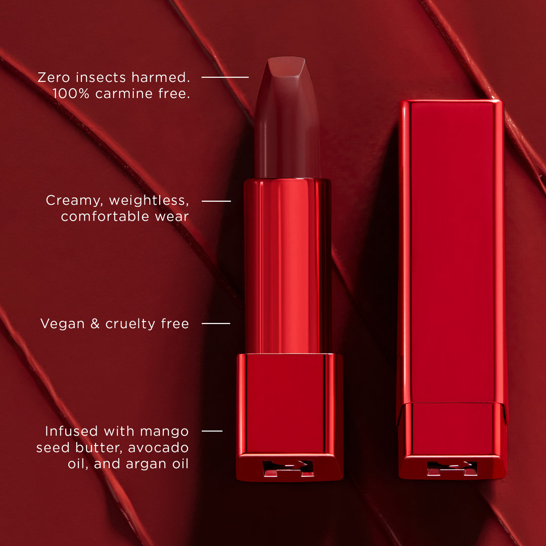 Unlocked Satin Creme Lipstick, Red 0